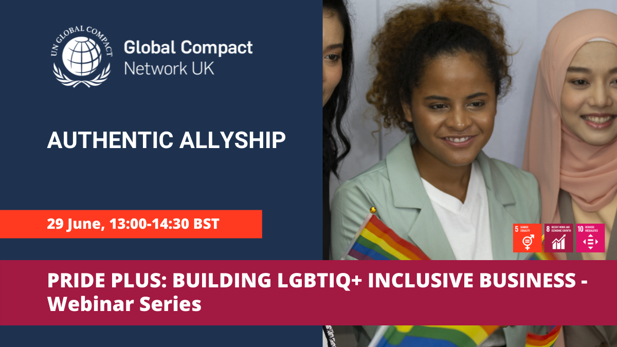 Join this session to discuss how companies can demonstrate meaningful support of LGBTIQ+ people.