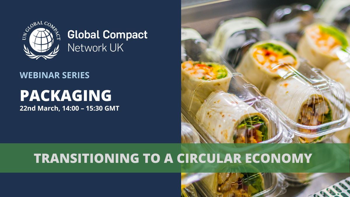 Join this session to learn about issues related to packaging in transitioning to a circular economy.